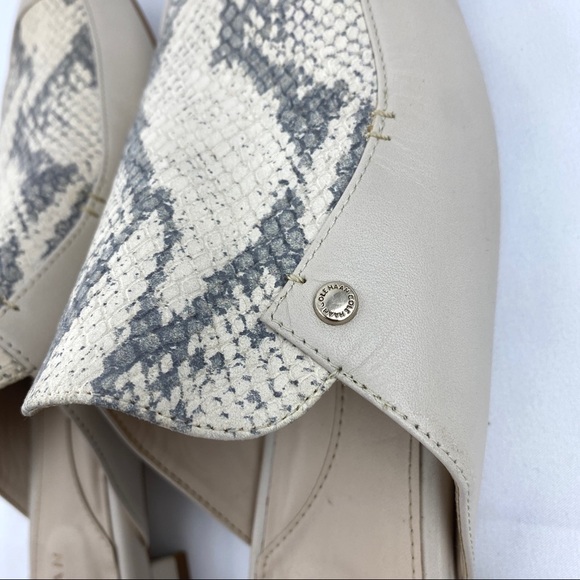 𝅺COLE Haan Grand Series Ryan Mule in Pumice Stone Color sz 7B - Picture 7 of 16